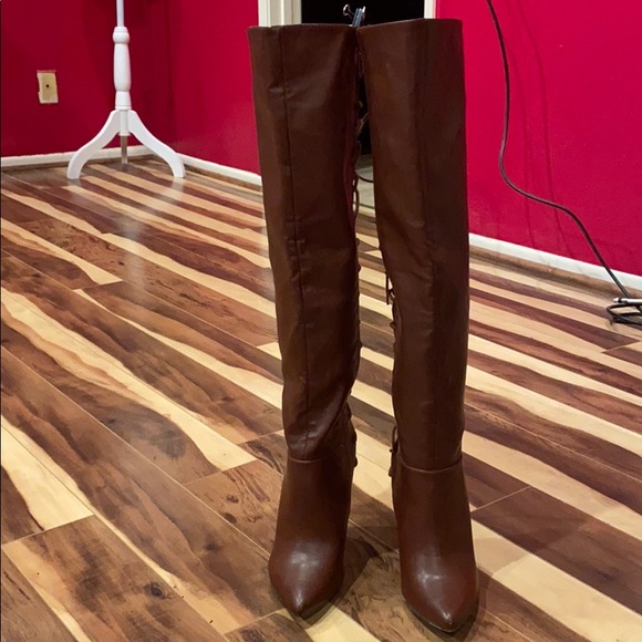 🔥SOLD 🔥Shoe Dazzle over the knee boots - Picture 2 of 14